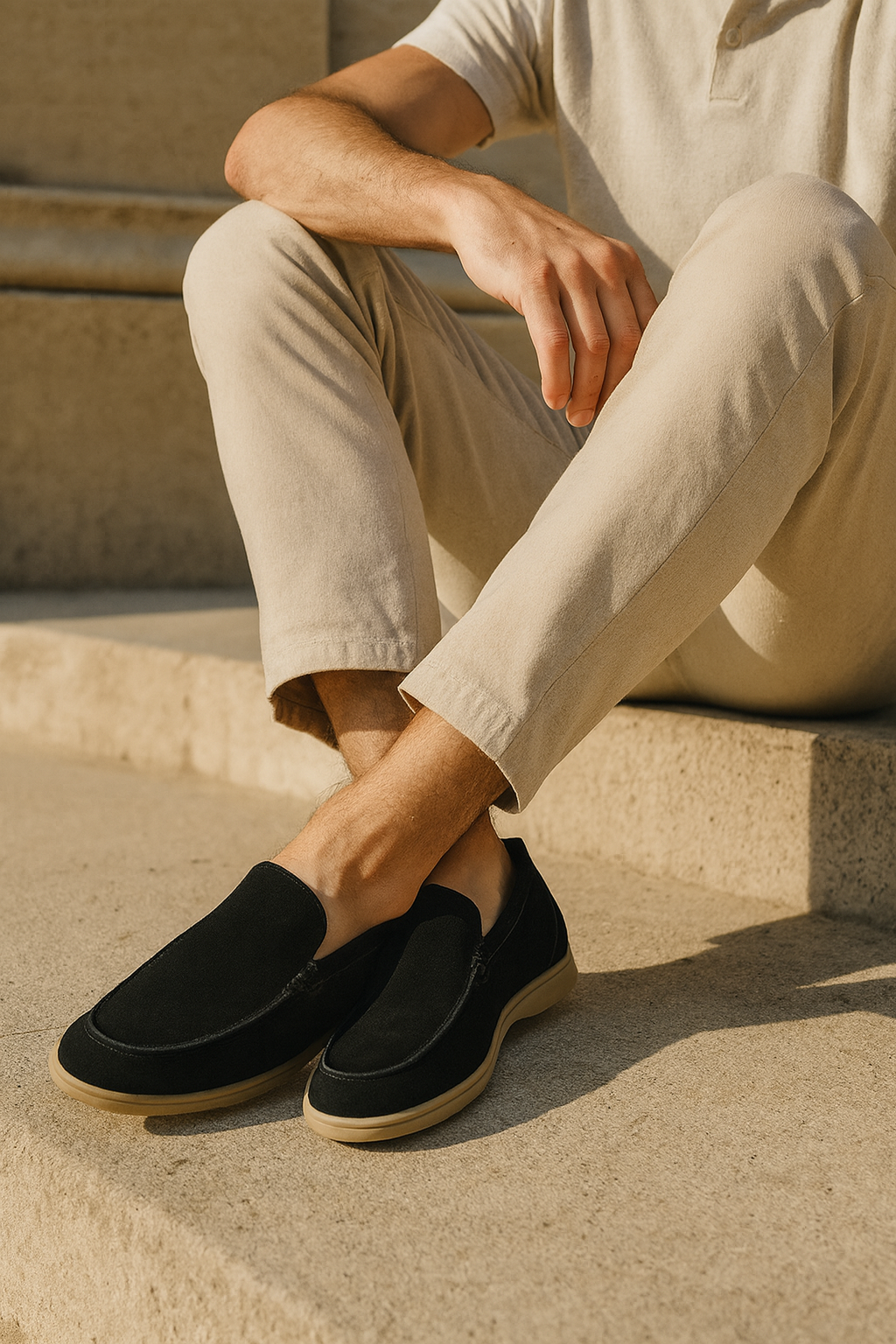 Men's Classic Loafers Slip-On Shoes | Smart Casual Comfort