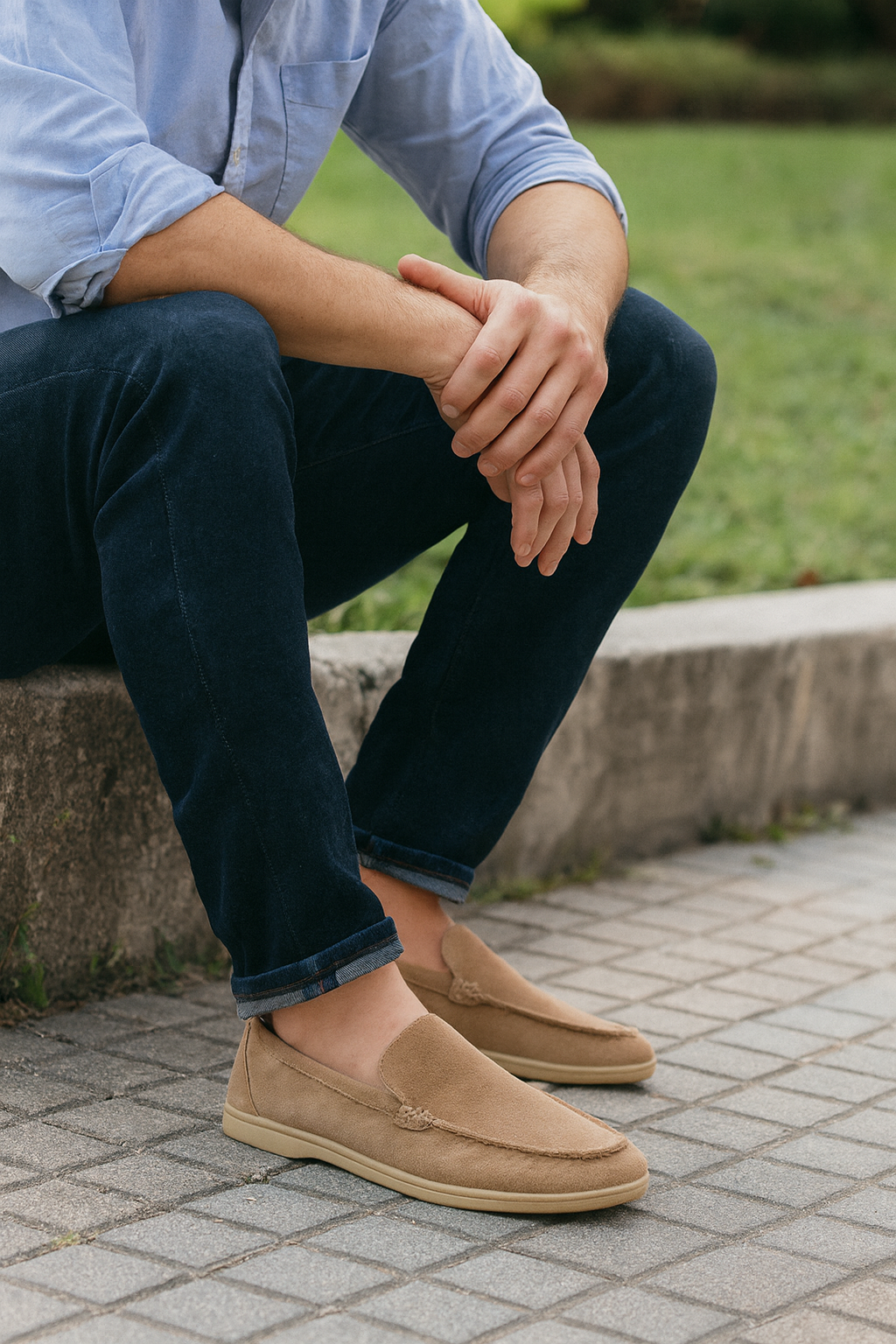 Men's Classic Loafers Slip-On Shoes | Smart Casual Comfort